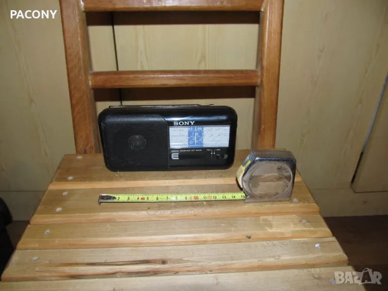 джобно радио SONY ICF W 350  - made in  Malaisia , снимка 1