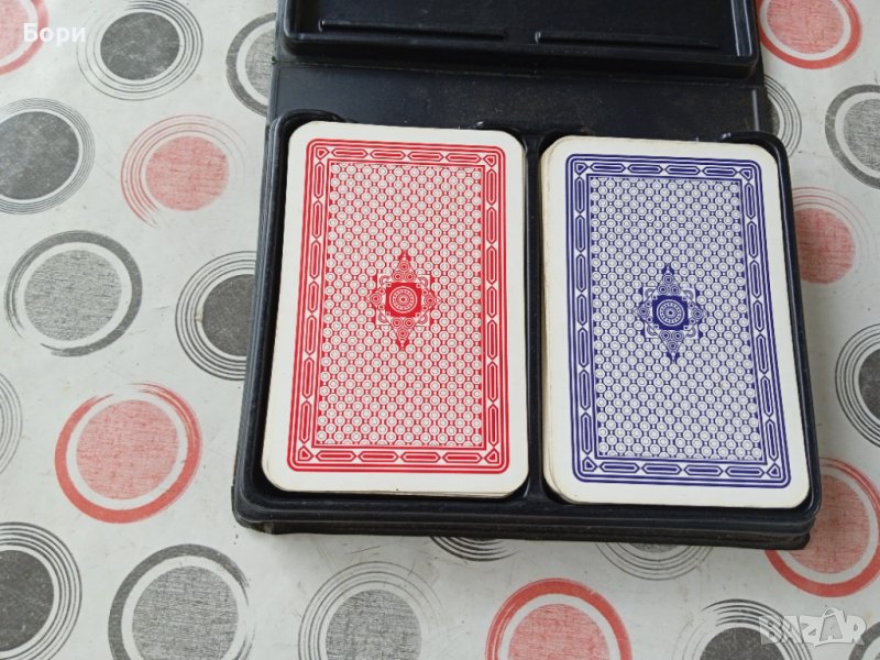 Немски карти две тестета в кутия, снимка 1