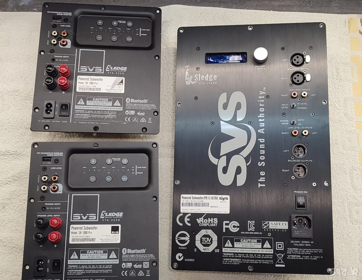 svs усилватели, модул субуфер , снимка 1