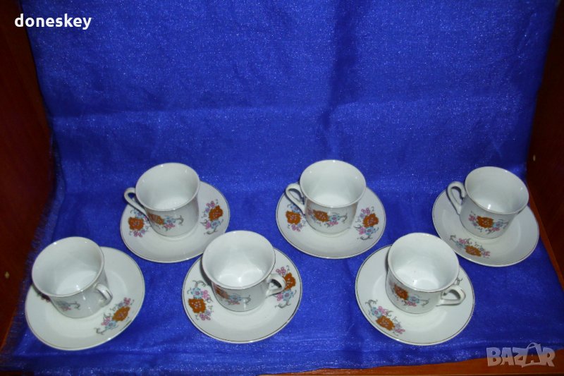 Порцеланов сервиз за кафе, снимка 1