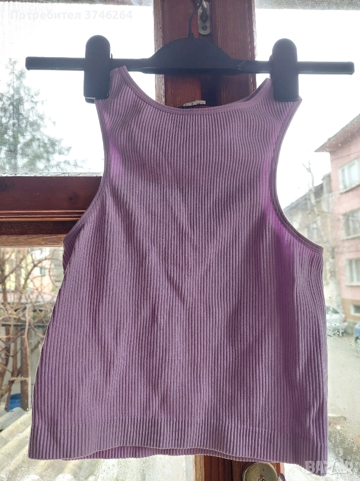 Лилав потник / топ, снимка 1