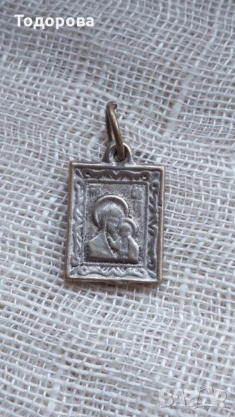 Руска метална малка иконка, снимка 1