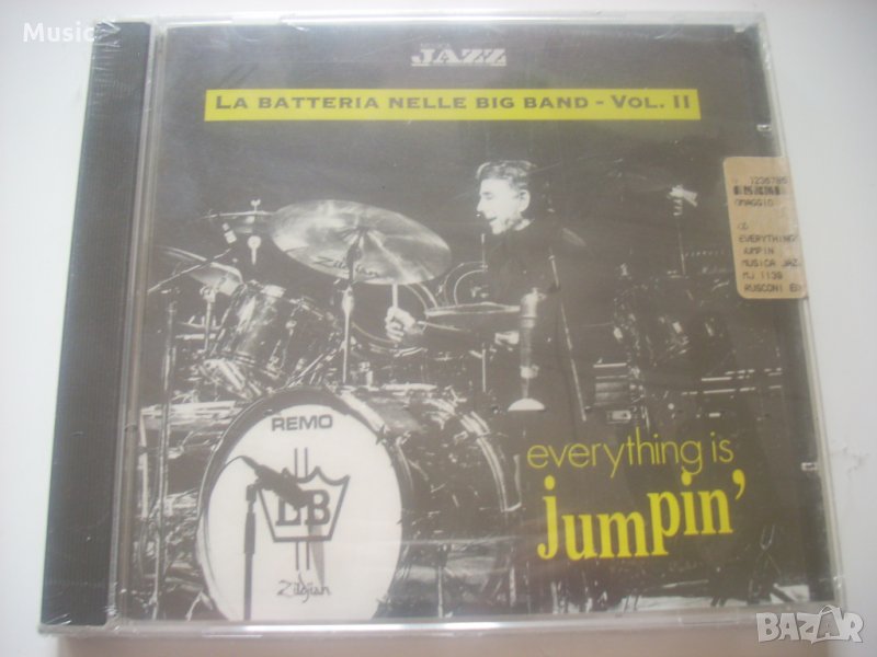  Everything Is Jumpin': La Batteria Nelle Big Band - Vol. II - Нов оригинален диск с Джаз, снимка 1