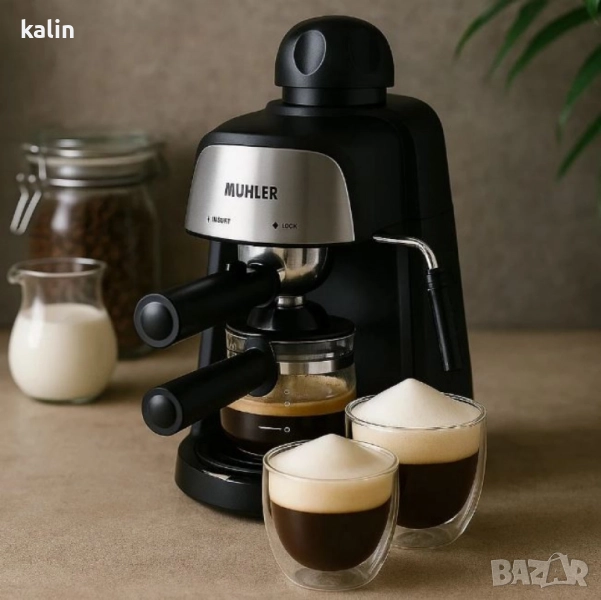Комплект еспресо машина, снимка 1