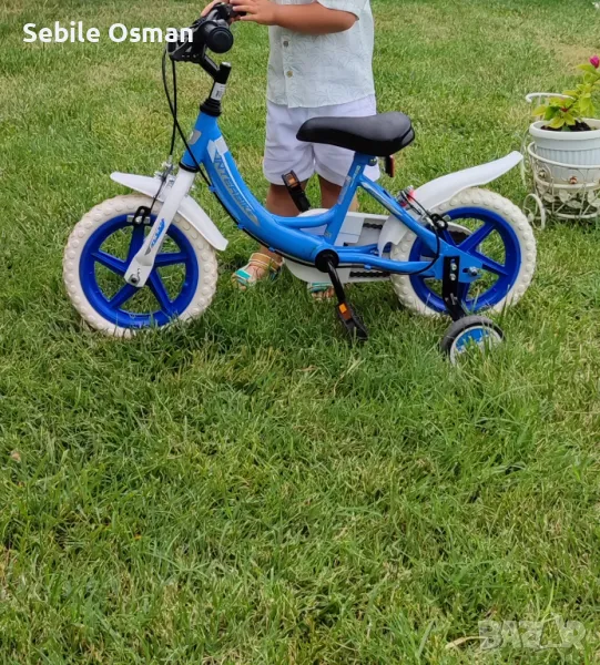 Детско колело с помощни колела , снимка 1