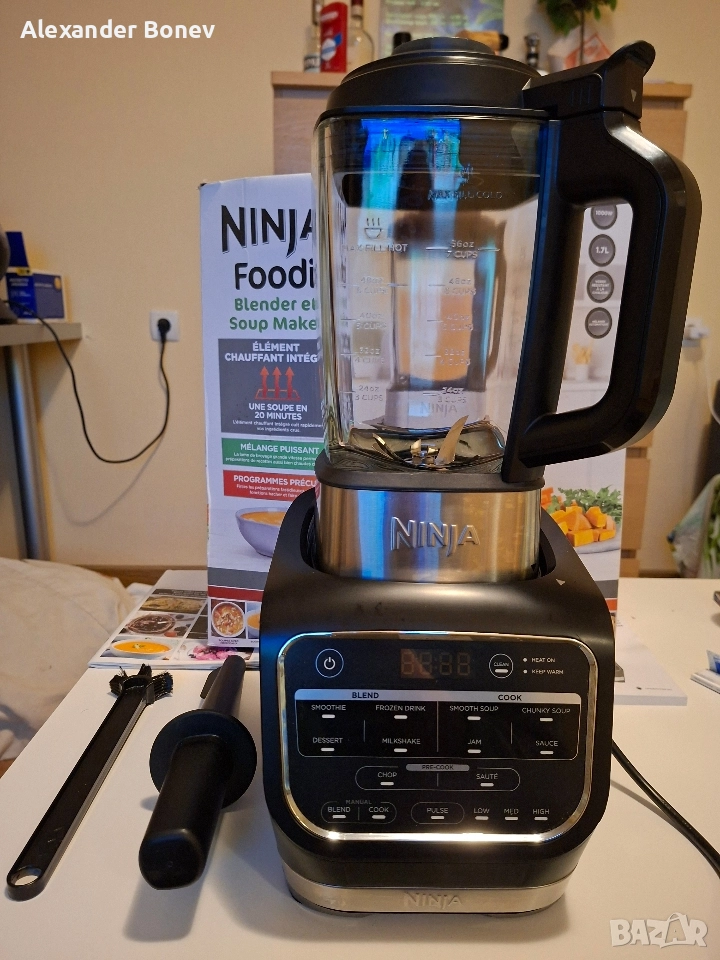 Блендер Ninja HB150EU, 1000W, 1.7 л, 10 програми с технология Auto IQ,, снимка 1