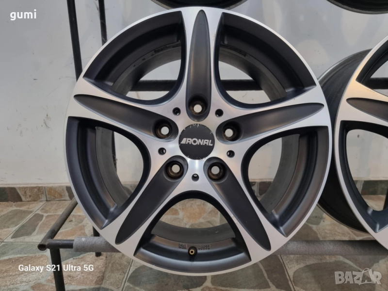4бр 17ски джанти RONAL за AUDI Q7, VW TOUAREG 5х130мм A170624 , снимка 1