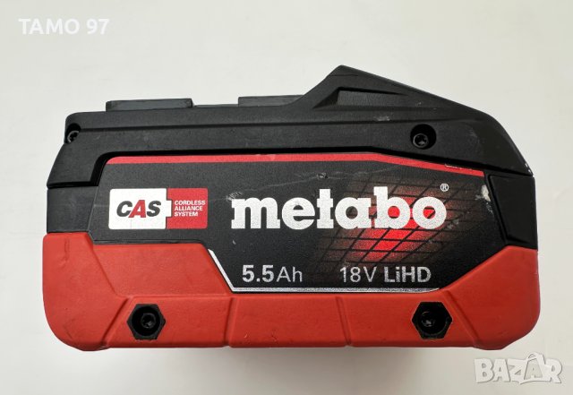 Metabo 18V 5.5Ah Li-HD - Акумулаторна батерия 2022г., снимка 2 - Други инструменти - 43258386