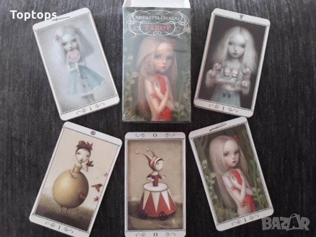 78 таро карти: Nicoletta Ceccoli Tarot & The Little Prince Tarot , снимка 11 - Карти за игра - 33677847