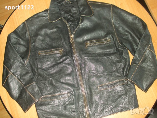 XL Gypsy естествена кожа мъжко яке, снимка 5 - Якета - 27681718