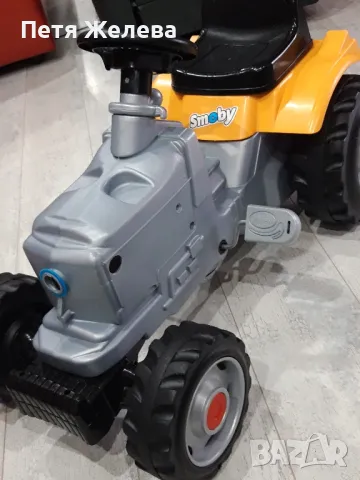 Трактор с педали SMOBY/немски , снимка 3 - Коли, камиони, мотори, писти - 50311833