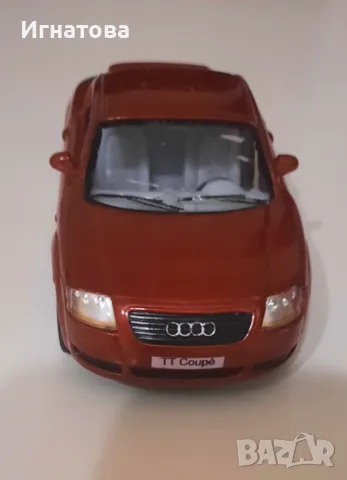 Audi TT Coupe и Smart Roadster Cabrio 1:32 - колекционерски метални колички