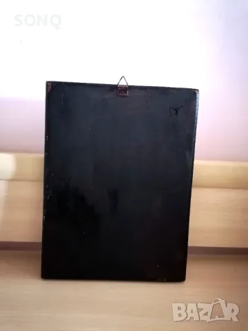 Страхотна Стара Дървена Икона-Дърворезба, снимка 6 - Икони - 49522795