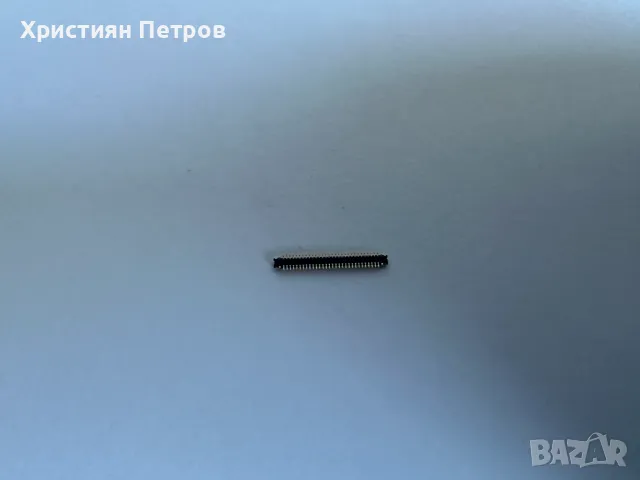 Конектор / Букса 60 pin на лентов кабел за Xiaomi Mi 10 Lite, снимка 4 - Резервни части за телефони - 47403870