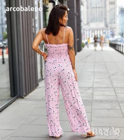 Дамски комплект от две части с потник и панталон Lilia, 3цвята , снимка 10 - Комплекти - 50210299