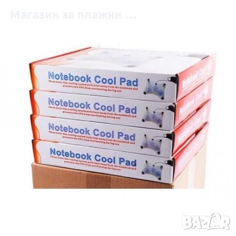 USB охладител за лаптоп с 3 неонови вентилатора Coolding Pad, снимка 10 - Лаптоп аксесоари - 28460270