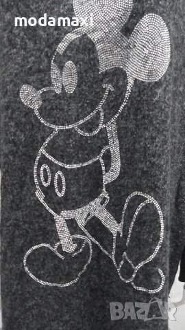3XL+ Нова блуза с Мики Маус , снимка 2 - Блузи с дълъг ръкав и пуловери - 43330982