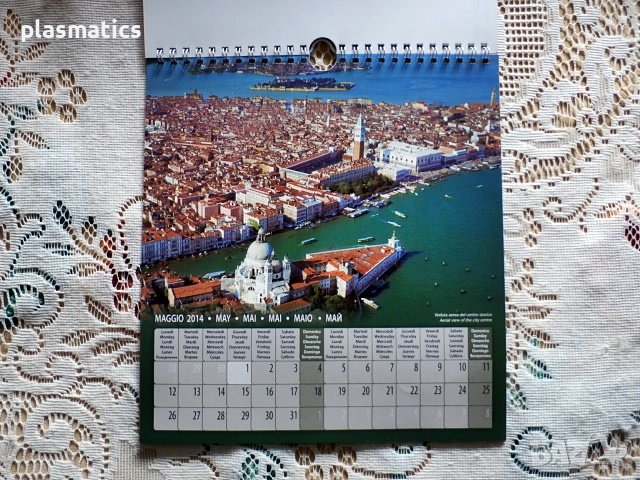 Италиански календар, снимка 6 - Колекции - 39661259