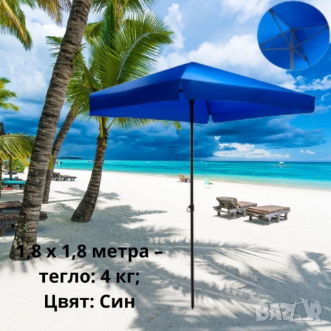 Квадратен градински чадър (Подходяща стойка - Стойка за чадъри (Подходяща за ,,Квадратен градински ч, снимка 16 - Други стоки за дома - 52059607