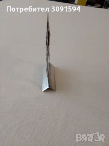 Руска Красива фигура, изработена филигран от сребро, представляваща ездач на кон., снимка 13 - Антикварни и старинни предмети - 48606082