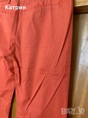 Дамски оранжев панталон, снимка 3 - Панталони - 25714593