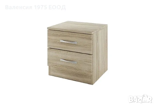 Нощно шкафче Сити 3055 сонома, орех или комбинация бяло/ арвен, снимка 2 - Шкафове - 18790394