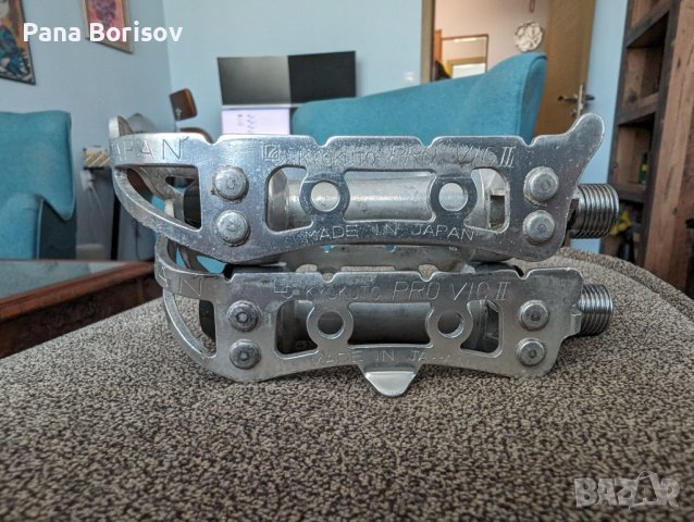 Ретро Шосейни Японски Педали Kyokuto Pro Vci II, снимка 2 - Части за велосипеди - 43801369