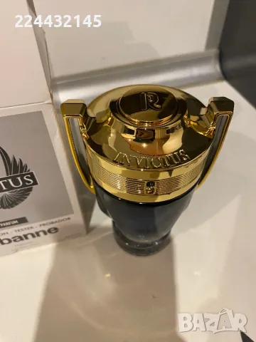 Paco Rabanne Invictus Parfum 100 ml EDP Tester , снимка 4 - Мъжки парфюми - 49106373