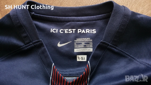NIKE PARIS SAINT GERMAIN Размер 122-128 см / 7-8 години оригинална детска тениска 4-51, снимка 12 - Детски тениски и потници - 53213700