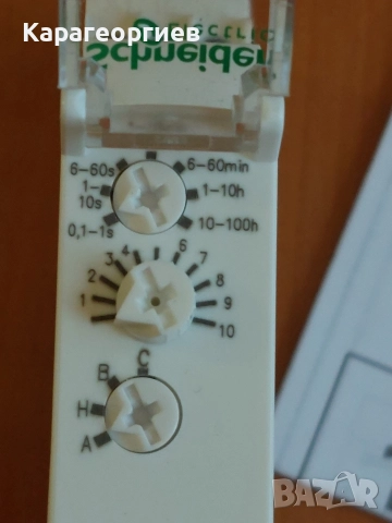 Реле време Schneider, снимка 5 - Друга електроника - 52772222