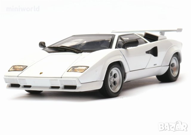 Lamborghini Countach LP 500 S - мащаб 1:24 на Welly моделът е нов в кутия, снимка 2 - Колекции - 43624382