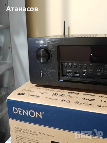 Denon AVR X 4200 W ресийвър усилвател за домашно кино с дистанционно и микрофон за калибриране , снимка 9 - Ресийвъри, усилватели, смесителни пултове - 52484642