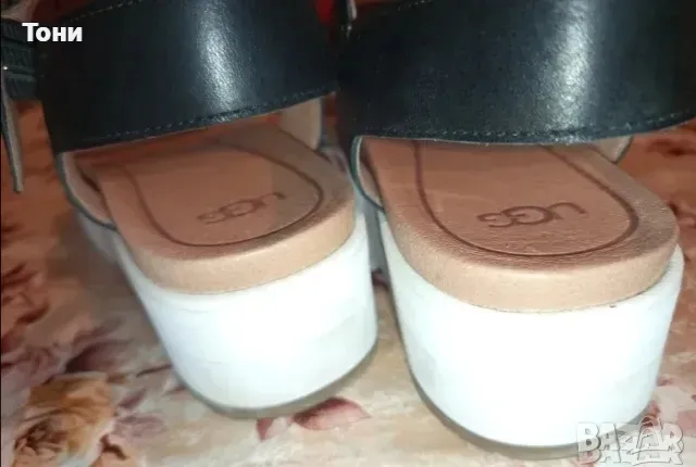 Нови Дамски Сандали Изцяло Естествена Кожа на Платформа 39, снимка 7 - Сандали - 49038208