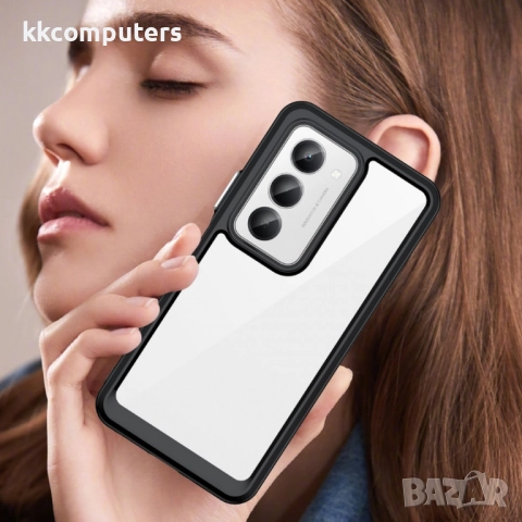 WANLONFENG XC Series Защитен калъф с Протектор за Xiaomi Redmi 15 5G/ 4G | Удароустойчив TPU,Темпери, снимка 10 - Калъфи, кейсове - 51995367