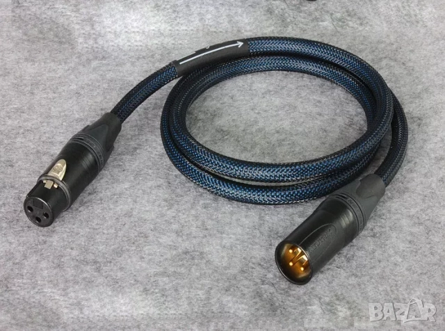  Кабел - Canare DA206 110 Ohm AES/EBU, XLR мъжки/женски конектори