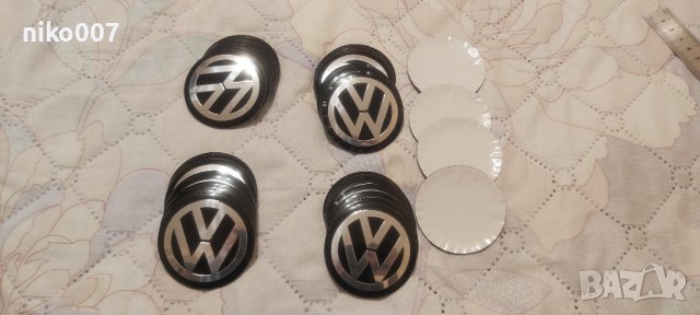 Фолксваген-vw стикери за капачки за лети джанти за автомобил-кола-бус-джип , снимка 3 - Аксесоари и консумативи - 39921211
