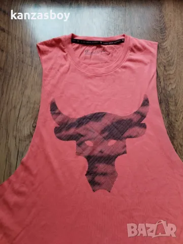 Under Armour UA Pjt Rock 100 Percent Tank - страхотен мъжки потник ХЛ , снимка 4 - Тениски - 50058378