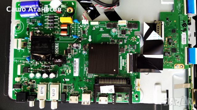 TESLA 43T319SFS със счупена матрица ,TPD.NT72563.PB781 ,6870C-0532A ,W2CM2510 ,LVF430LGDXE0103, снимка 7 - Части и Платки - 33544540