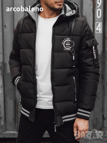 Мъжко ватирано яке, 3цвята , снимка 8 - Якета - 47486857