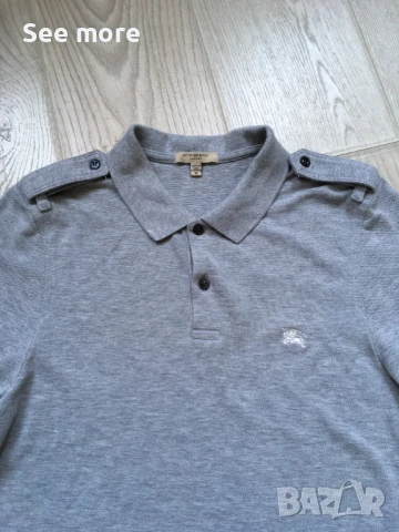  BURBERRY оригинална мъжка тениска М, снимка 4 - Тениски - 51426305