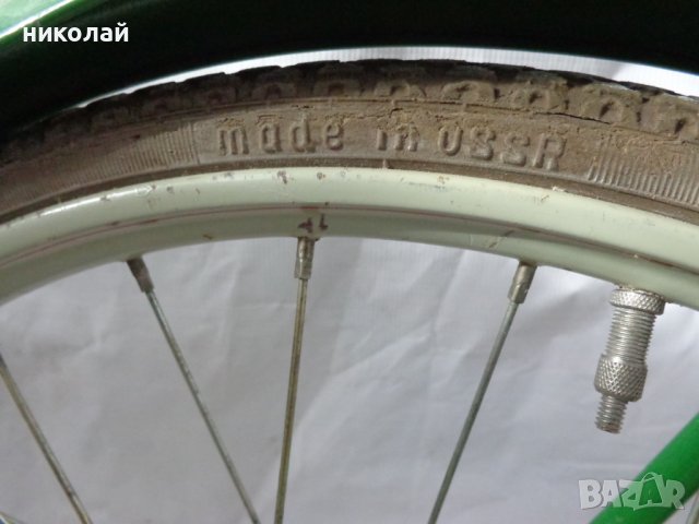 Ретро велосипед марка ГаЗ   Школник - 026 произведен 1982 година в СССР употребяван 20 цола, снимка 11 - Велосипеди - 39858683