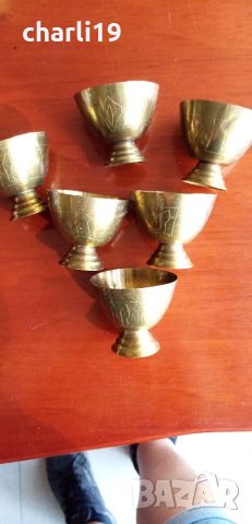 старинен бронзов сервиз от османската империя , снимка 13 - Антикварни и старинни предмети - 32782582