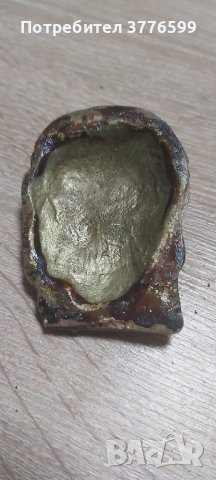 Исус Христос  глава от бронз, снимка 3 - Антикварни и старинни предмети - 43426642