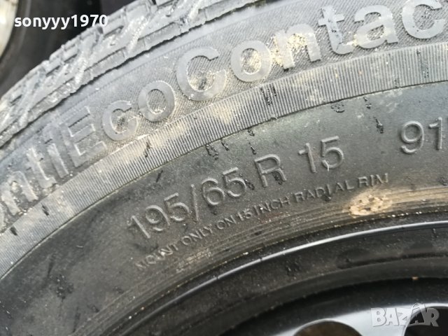 AUDI-НОВА ГУМА С ДЖАНТА 5Х112 195/65/15 0801241351, снимка 14 - Аксесоари и консумативи - 43711259