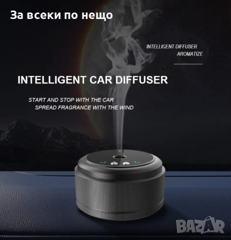 Безжичен аромадифузер за кола, снимка 4 - Аксесоари и консумативи - 44856119