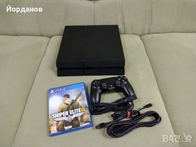 Playstation 4 500gb. комплект 