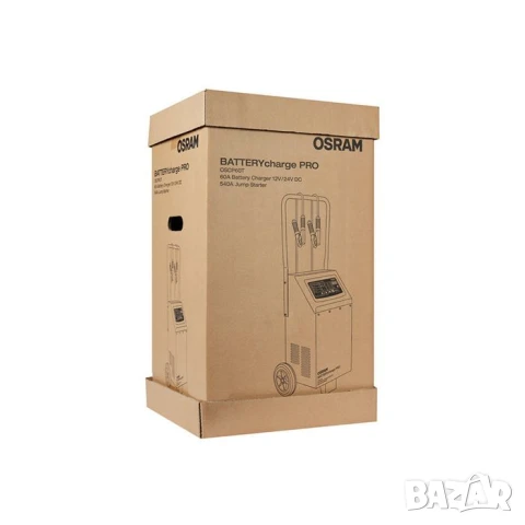 Зарядна станция Osram BATTERYcharge Pro 60A до 700Ah, снимка 8 - Аксесоари и консумативи - 51050431