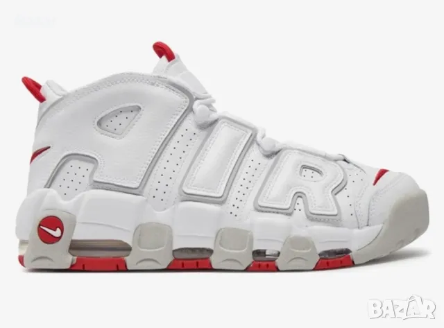 Nike Air More Uptempo Размер 43 Номер 27.5см Обувки Маратонки Кецове Бели, снимка 1