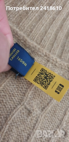 POLO Ralph Lauren Cable Wool / Cashmere Knit Womens Size S НОВО! ОРИГИНАЛ! Дамски Поло Пуловер !, снимка 12 - Блузи с дълъг ръкав и пуловери - 51706563