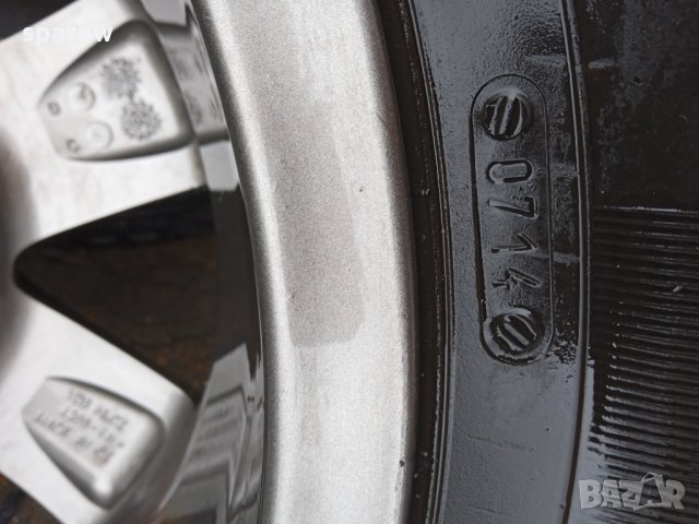 4бр. Алуминиеви джанти с летни гуми  15" 5х100, снимка 5 - Гуми и джанти - 35169779